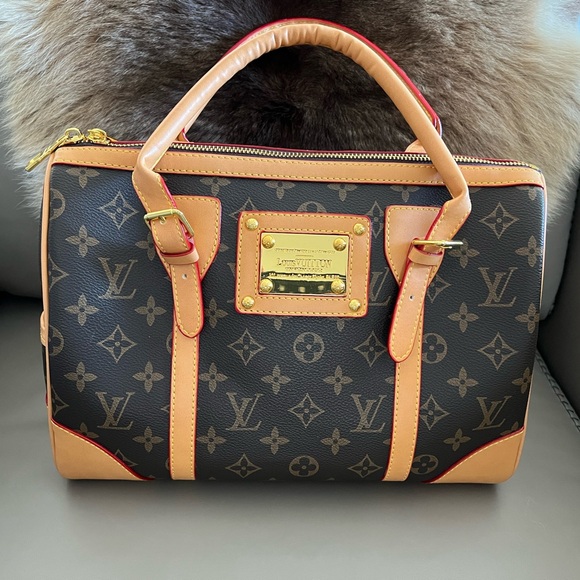 Monogram Satchel Bag - Picture 4 of 9